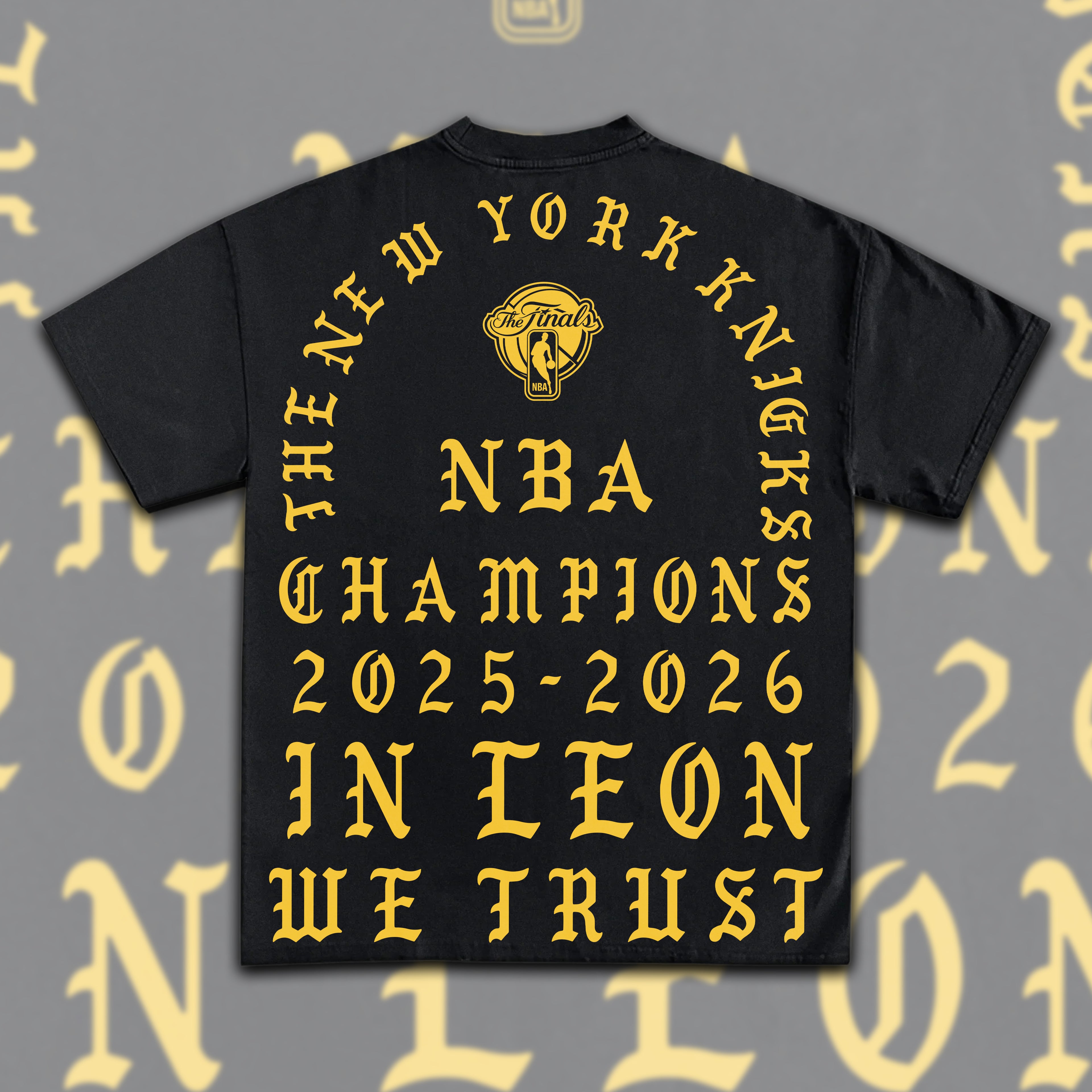 In Leon We Trust Tee - Limited Edition